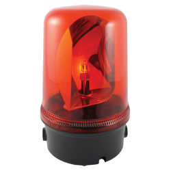 E2S B400RTH024B/R Rotating Beacon - Red Lens (312-011)