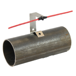 Kidde ACA-B706SS-100 Alarmline II Stainless Steel "7" Bracket (Pipe Clip) c/w Silicon Sleeve - Pack of 100