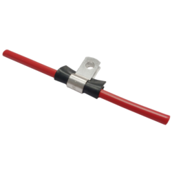 Kidde ACA-CPSS-100 Alarmline II Stainless Steel P Clip c/w Silicon Sleeve - Pack of 100