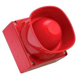 HyFire HFW-WSR-IP-01 Weatherproof Wireless Wall Mounted Sounder - Red