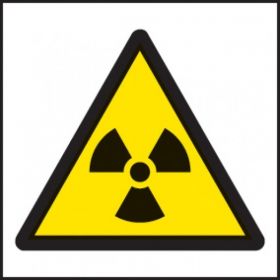 Radiation Warning Label - Roll of 100 - 59719