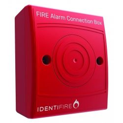 Vimpex 10-2410RSX-S Identifire Fire Alarm Connection Box - Red