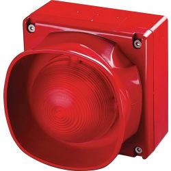 Apollo 55000-298 XP95 Red Sounder Beacon with Isolator weatherproof (IP66) 92-100dB(A)