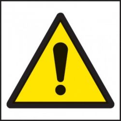 Caution Danger Warning Label - Roll of 100 - 59721