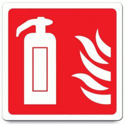 Fire Extinguisher Location Label - Self-Adhesive - FELL-SA-01