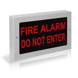 Kentec Fire Alarm Do Not Enter Illuminated Warning Sign - K27102