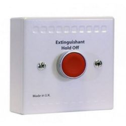 Kentec KB91000M10 Sigma Si Extinguishant Hold Unit - Red Button