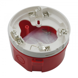 Notifier SDBR Surface Mounted Back Box For Sounder In Red