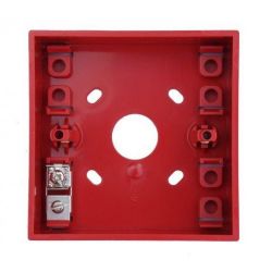 KAC PS031W Surface Mounting Call Point Backbox - Red