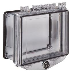 STI-7510-D Polycarbonate Enclosure with Conduit Spacer for Surface Mount & Key Lock