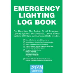 SYAM Emergency Lighting Log Book - ELB/SC160