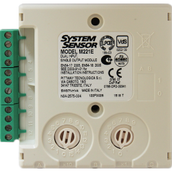 System Sensor M221E Dual Input Single Output Interface - Addressable