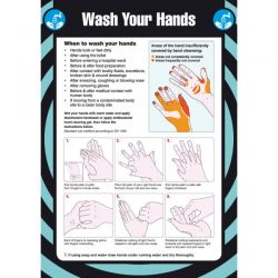 Wash Your Hands Sign / Poster - 55917