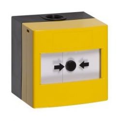 STI WRP2-Y-01 Weatherproof Outdoor Reset Manual Call Point - Yellow