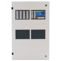 C-Tec ZFP6M/40/X ZFP 6 Loop Analogue Addressable Fire Alarm Control Panel With Medium Enclosure - 40 Zonal LEDs